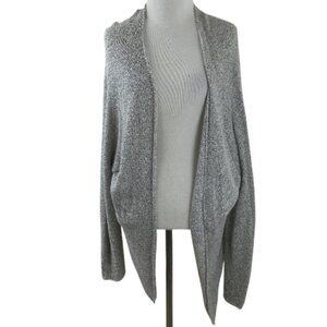 Brandy Melville Oversized Open Front Grey Cardigan